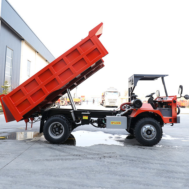 12 Tone Mini Underground Dump Truck 4x2 Small Turning Radius