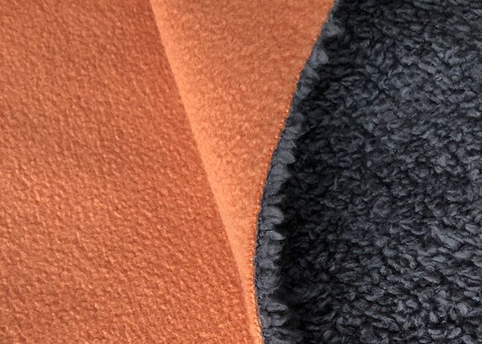 Winter Coat Bonded Sherpa Fleece 100D TPU Coated Fabric