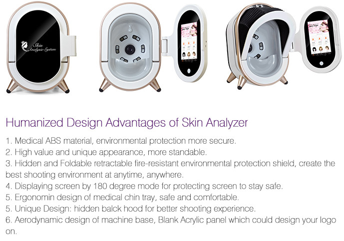 Skin Clinic Facial Skin Analyzer Essential Skin Detection Equipment
