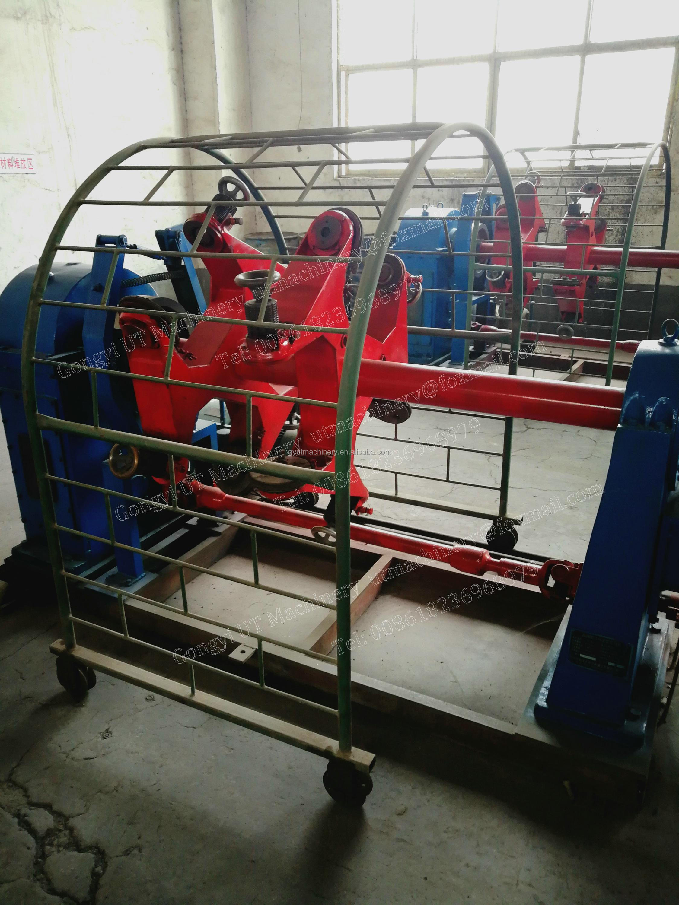 PN1000 Bobbin 1250mm High Carbon Steel Wire Reel Drum Wire Stranding Machines