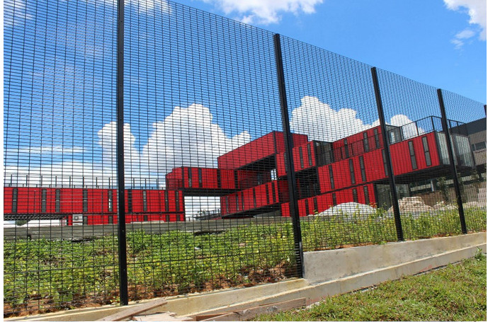 Durable RAL Colors High Security Fence For Power Station and Airport