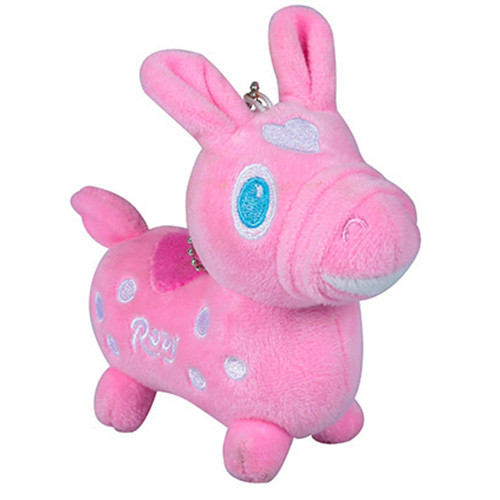 Cute plush Anime Moose key chain 4.5" ,Ornaments stuffed Home decrations Handbag pendant, Wall decor， Party favors