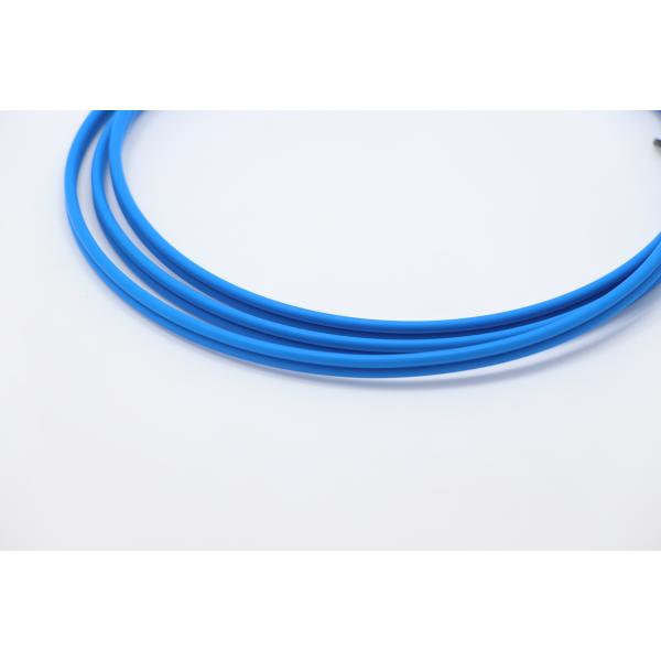 2 Cores Duplex Armored Patch Cord SM / MM LC To LC Fiber Optical Jumper Cable G652D G657A1