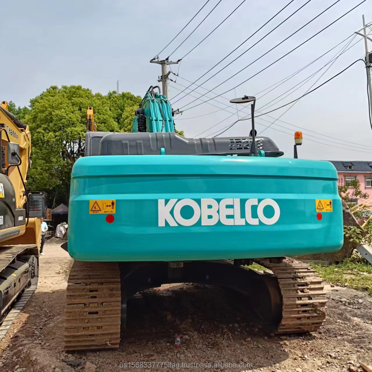KOBELCO SK350 Excavator with Low Working Hours and Hydraulic Construction Machine