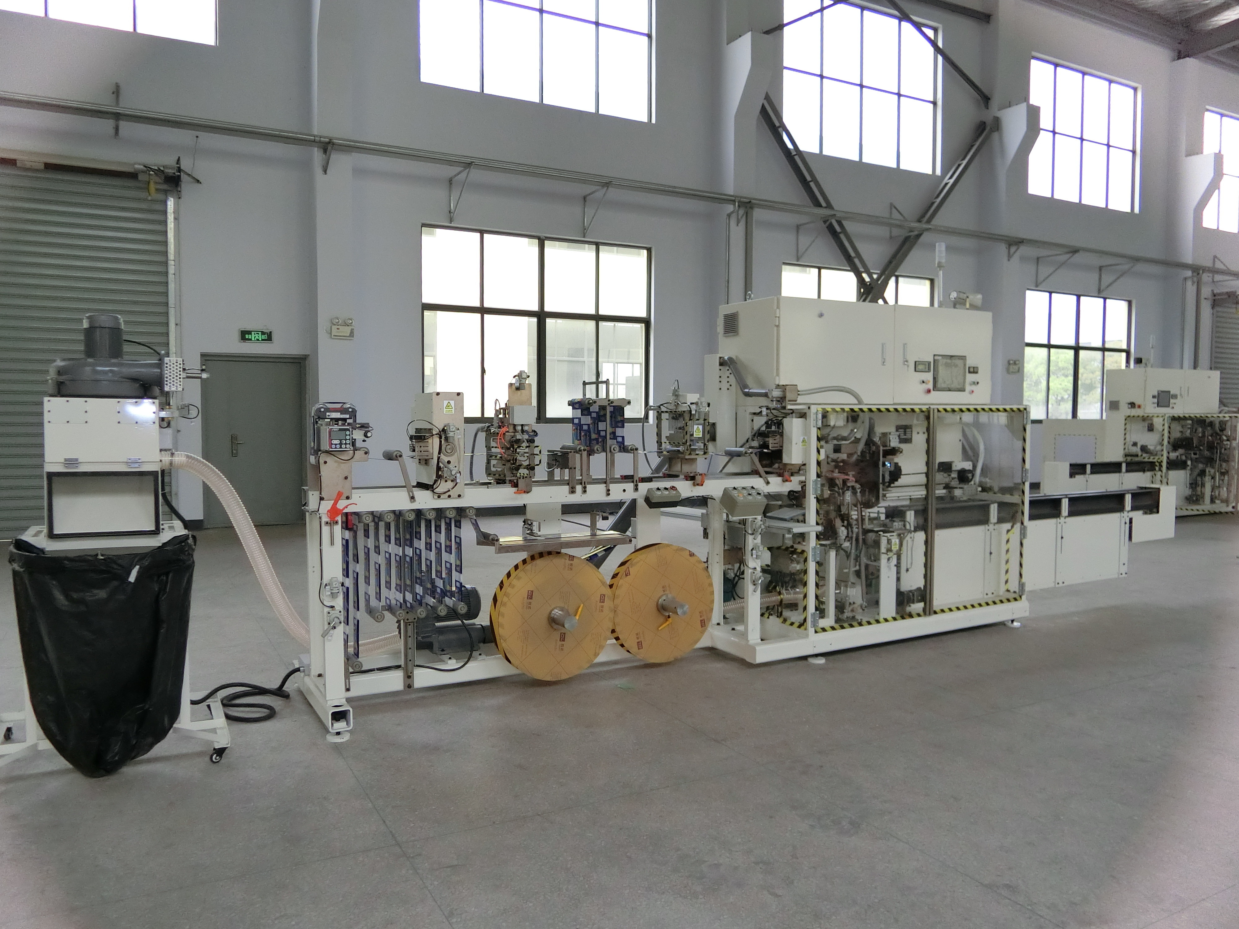 Female Sanitary Napkin Wrapping Machine Horizontal Low Energy Consumption