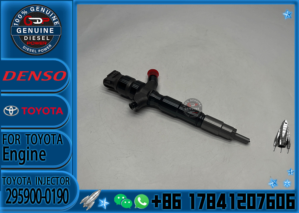 Fuel Injector 295900-0240 295900-0190 23670-30170 for 1KD-FTV Engine