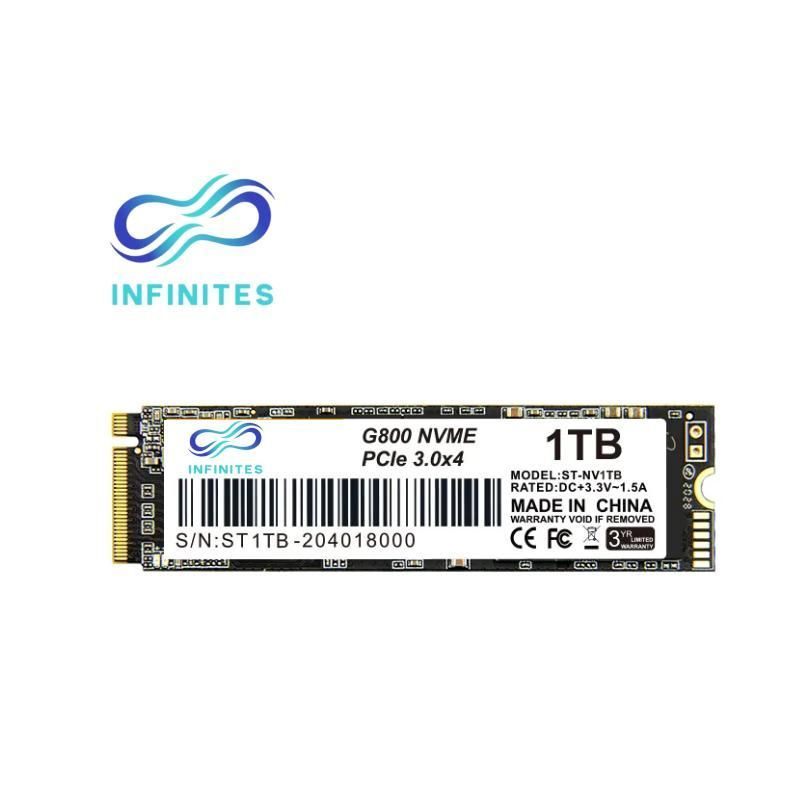 Infinites128GB 256GB 512GB 1tb 2tb 4tb M2 Nvme 2280 Pcie3.0 Hard Disk Solid State Drives SSD V800 128GB