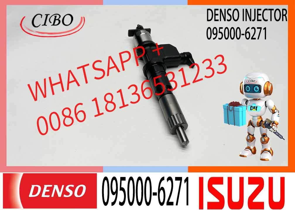 8-97610254-1 Common Rail Fuel Injector 095000-6271 095000-6272 095000-6650 095000-6651