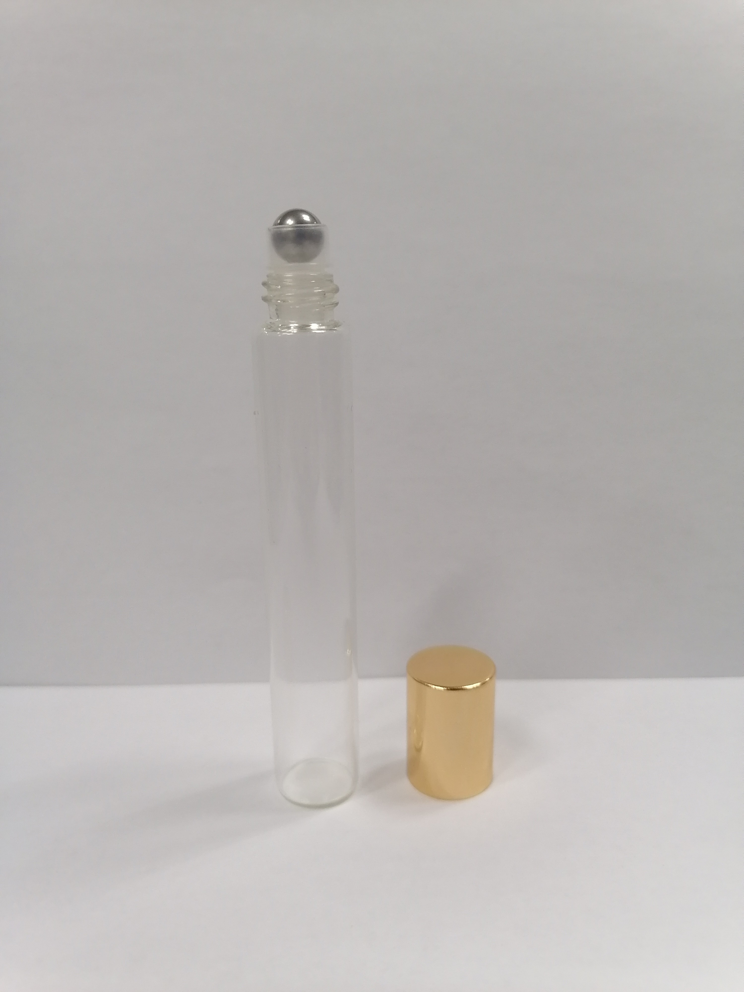 Glass Perfume Bottle 8ml Glass Roller Bottles Roll On Bottle OEM Silk Screen Logo