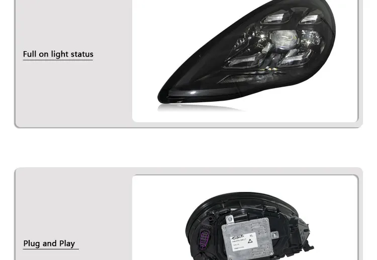 For Porsche Panamera 970.1/2 Old To New 2010-2016 Upgrade 2022 Matrix LED Headlights Plug