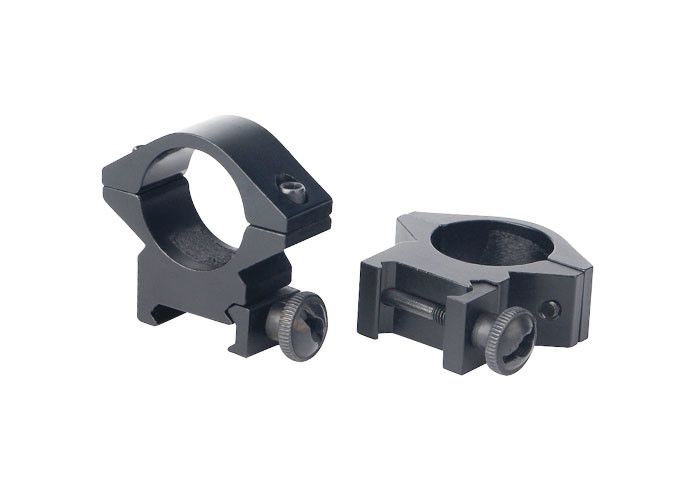 Light Weight Tactical Scope Rings Twist Lock Design For Quick Installed