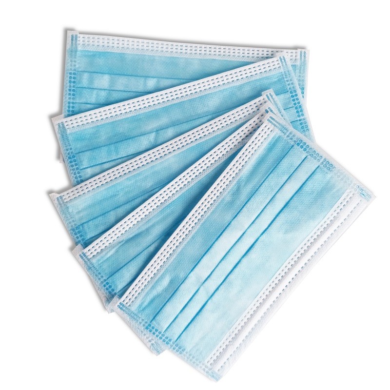 Healthy Disposable 3 ply Surgical Face Mask Anti Virus Latex Free Dustproof