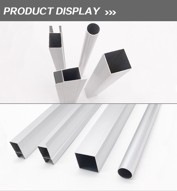 Anodised Aluminum Pipe Tube T6 Temper Grade 6005 For Buildings