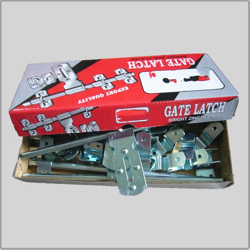 6" Normal Size Door Bolt Latch , Metal Door Latch Customized Color