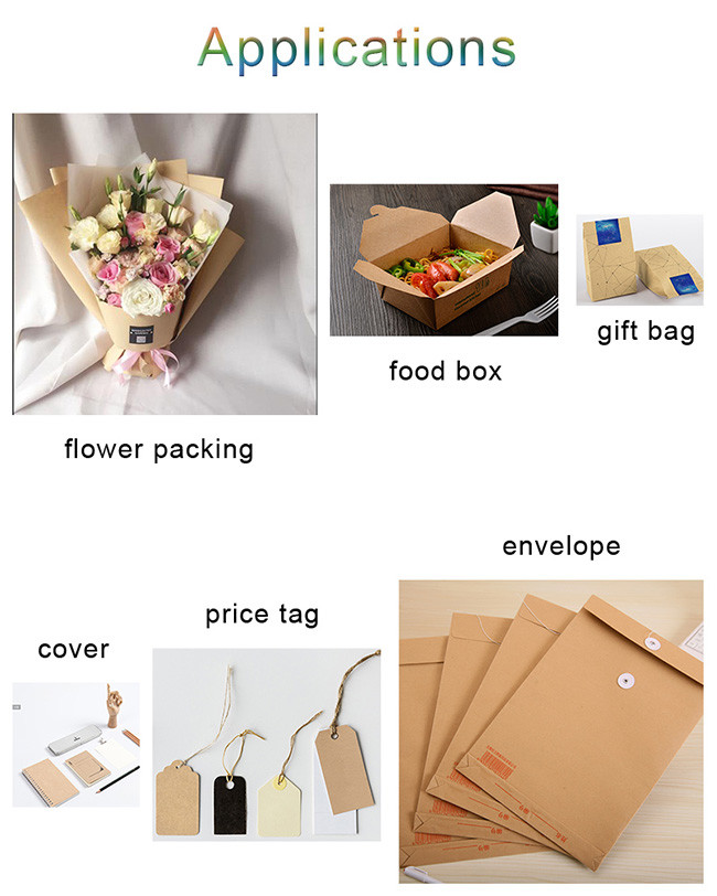 Double Sided Brown A4 A3 Cardboard Kraft Paper