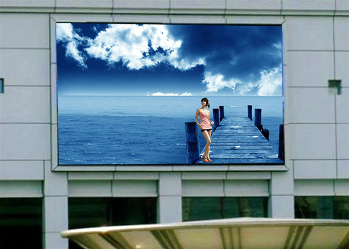 P10 Full Color 7000cd/Sqm Cabinet 320x160mm Outdoor Fixed LED Display