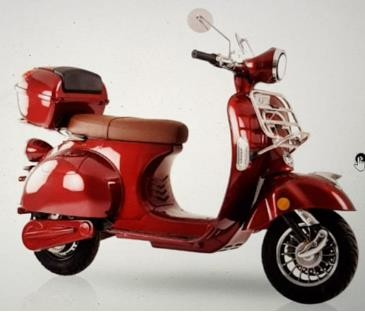 On sale strong Power Double Batteries Electric Powered Moped , Electric Delivery Moped