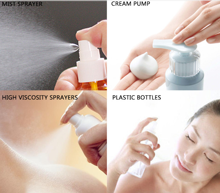 10ML - 100ML Clear PET Cosmetic Spray Bottle Empty Hair Salon Personal Care
