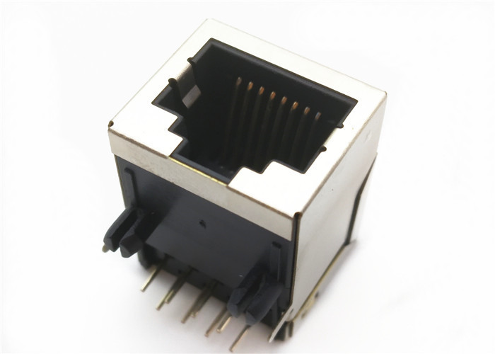 7499210001A 10 / 100BASE-T RJ45 Modular Magnetic Jack For Switches