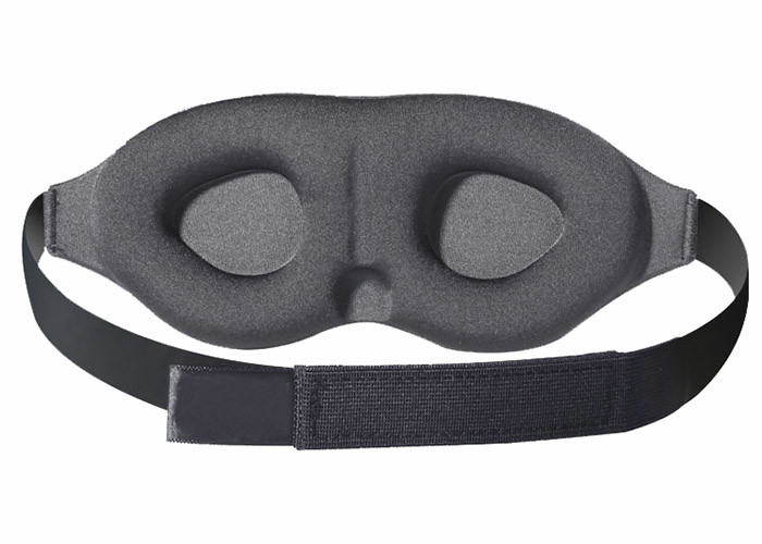 25*10cm Silk Satin 3D Sleeping Eye Mask Foldable OEM Service