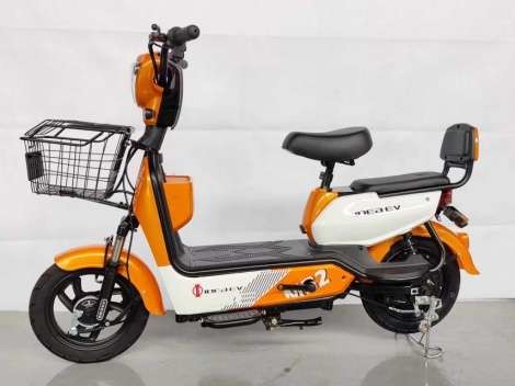 Two 2 Person Electric Scooter Cycle 14" 48v 12Ah 500w