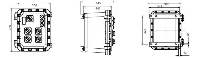 Class 1 Division 1 Explosion Proof Junction Box ABS