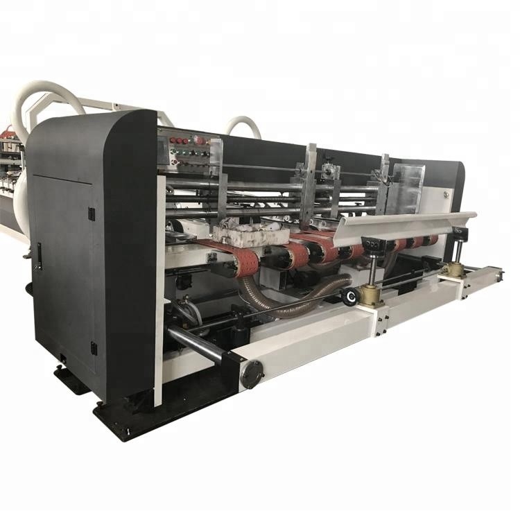 2800 Touch Screen Carton Box Folder Gluer Machine Corrugated Cardboard Making