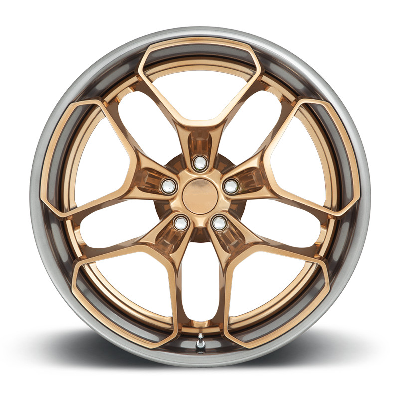 factory direct custom 22 to 24 inch aluminum gold bronze brushed car forged wheels