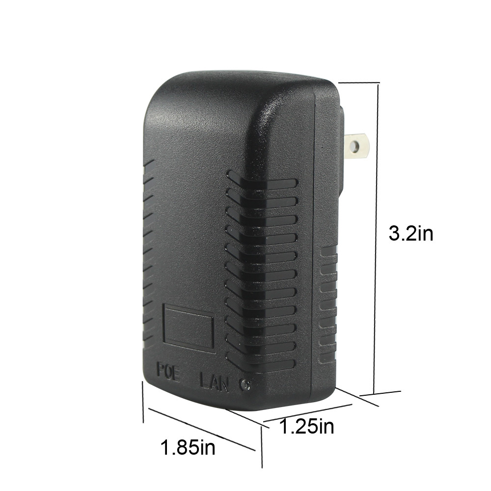 CCTV Surveillance Camera POE Injector 48V 0.5A 24W