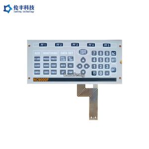 China Poly Membrane Switch Keyboard Custom Made 3M9448 Rear Adhesive on sale