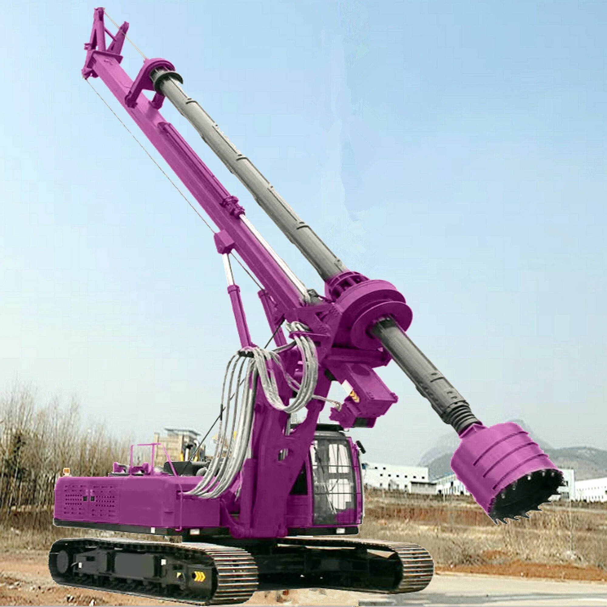 Hydraulic Rotary Drilling Rig Foundation Construction Machine Rotary Pile Drilling Rig