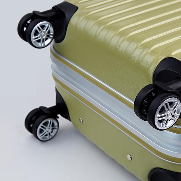 Anti-theft Business Carry on Suitcase with High Capacity and No Zipper Closure