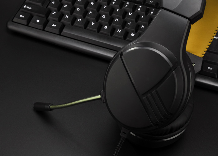 Comfortable Gaming Headset Ps4 Ps5 , FCC Mobile Yellow Gaming Headphones