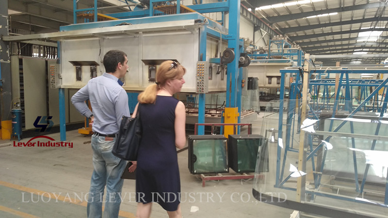 Bus Front Glass Thermal Bending Furnace for Bus Windshield 1800 x 2800mm