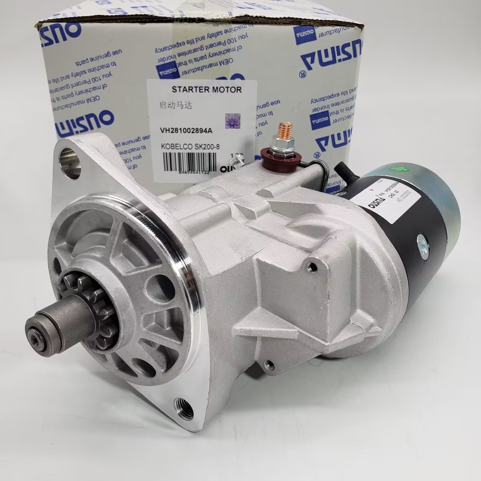 VH281002894A 281002894A Auto Starter Motor For Kobelco SK200-8