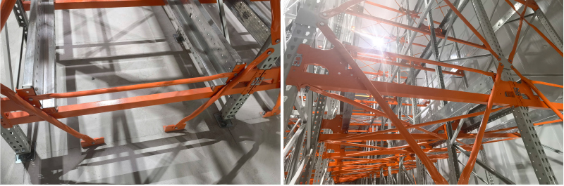 Four Way Radio Shuttle Racking ASRS Pallet Runner Rack  4 Way Radio Shuttle Racking