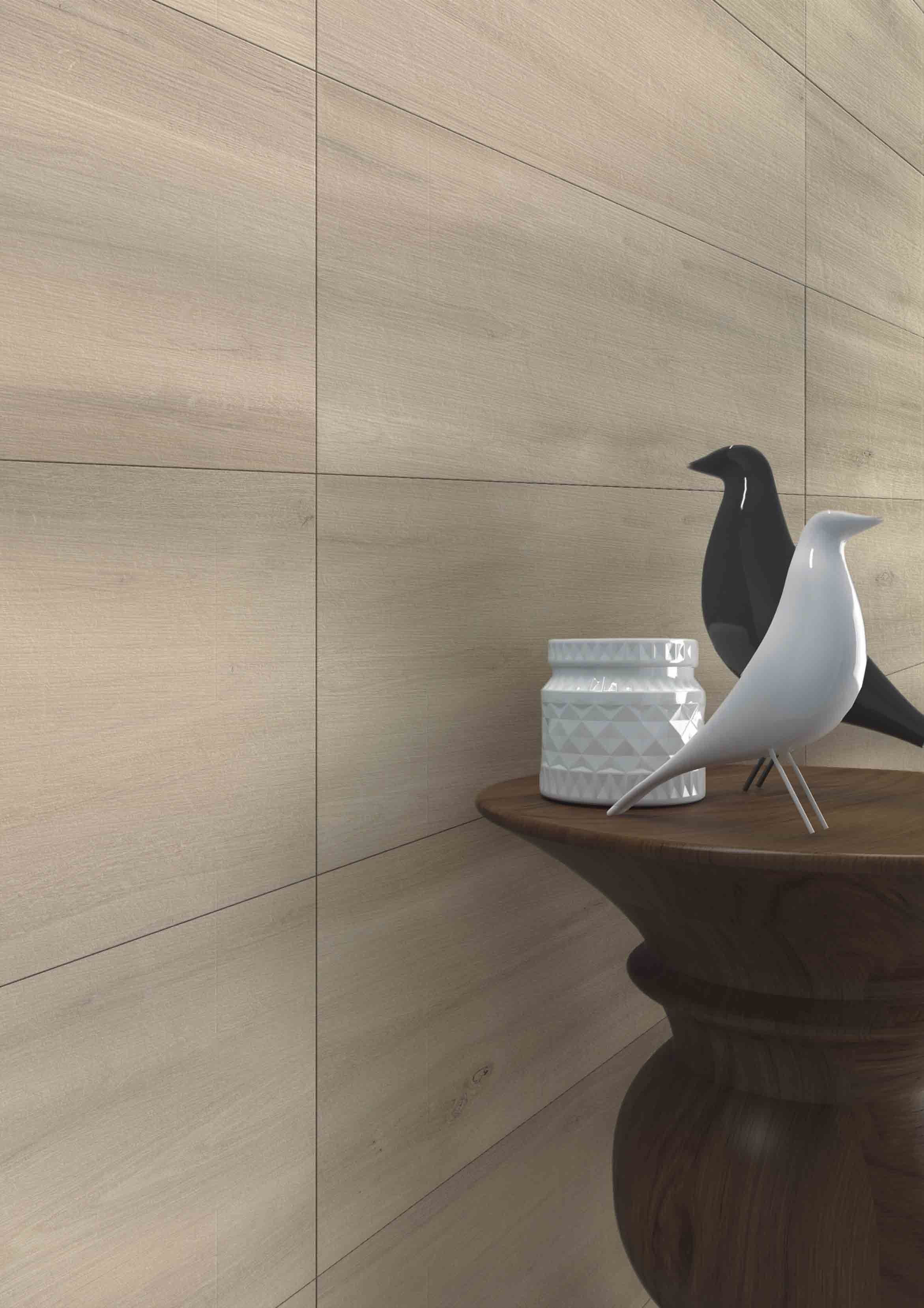 Thin Polished 600x1200 Marble Look Porcelain Tile With Wood