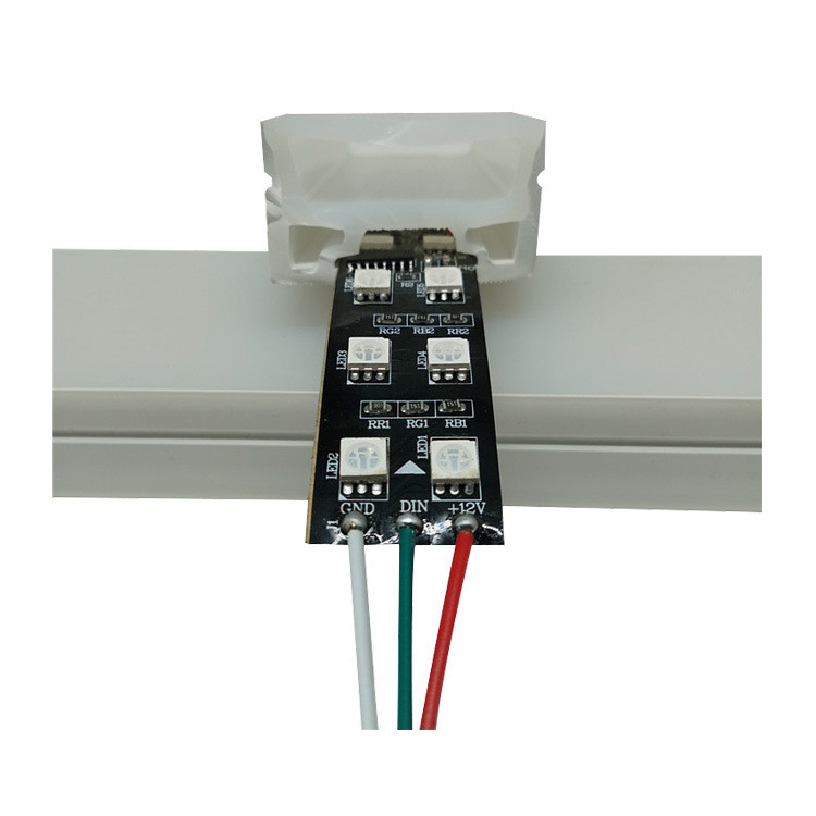 rgbw rigid strip pixel rgb led bar lighting digital rigid ribbon lights 40mm wide 12v waterproof strips