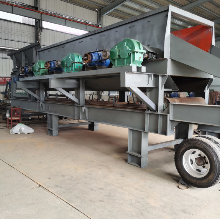 Mobile Soil Stone Gravel Separator Machine Disc Screen Separator
