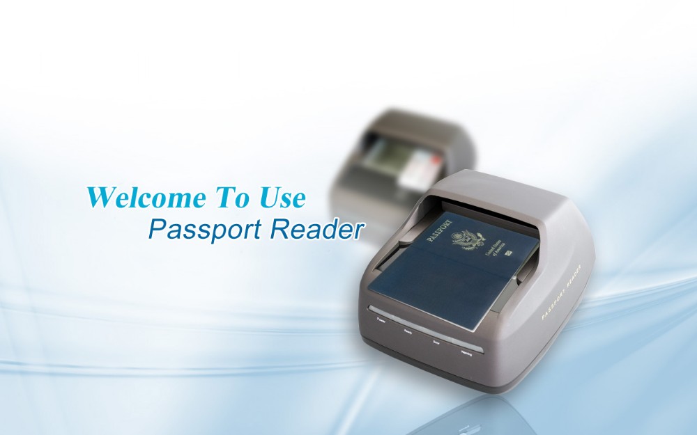 Full Page Single-Step UV Light Automatic Passport Scanner