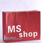 Luxury Recycled Printing Logo Shopping Pack Custom Paper Bag Shopping Bag With
