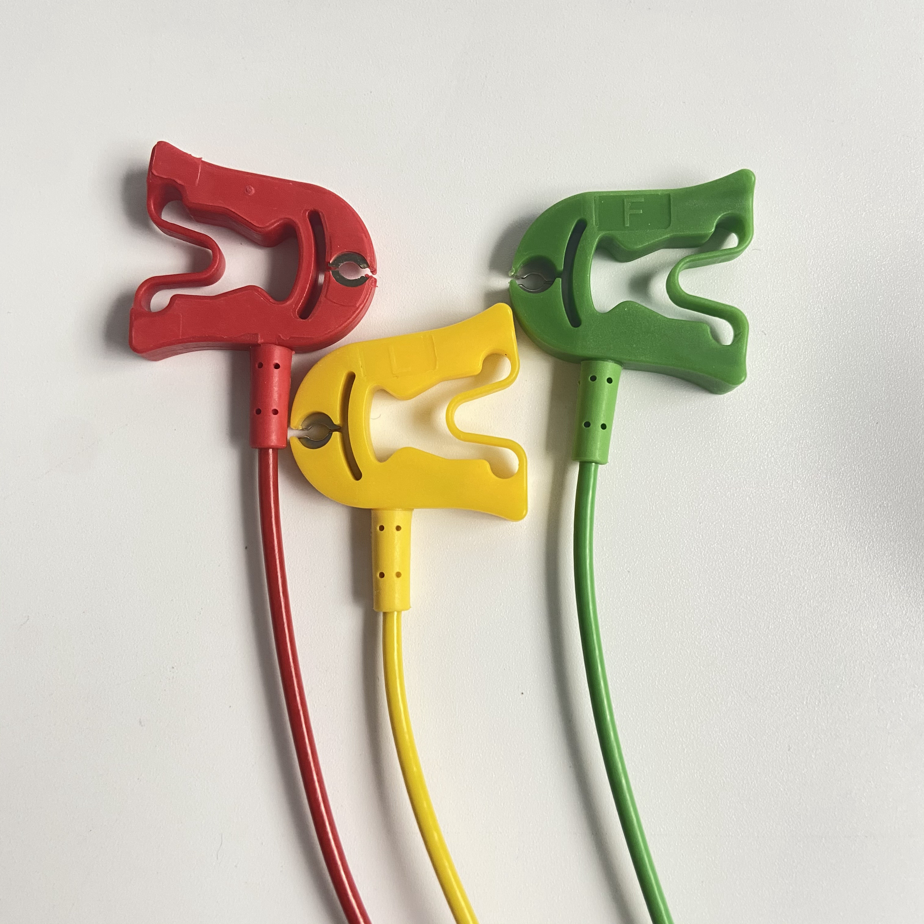 Telemetry Three Lead European Standard Clamp ECG 3-Lead Grabber IEC Tele REF：989803171901
