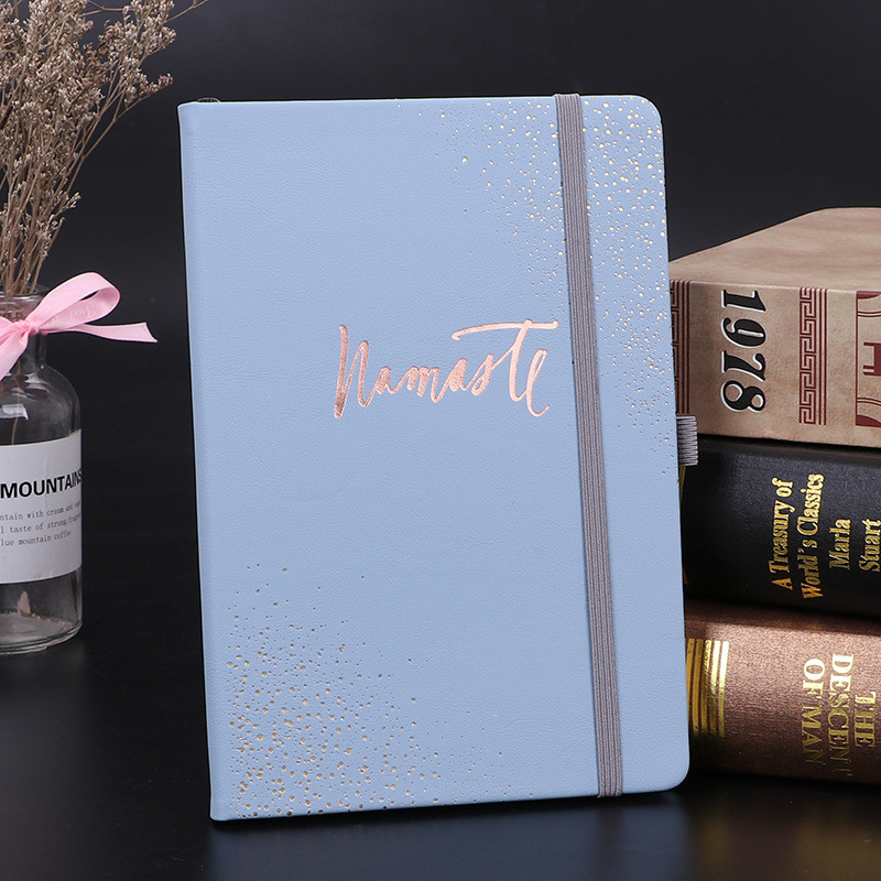 Eco friendly Hardcover Round Spine Notebook Printing Greenstuf Paper 80-300gsm Offset Print
