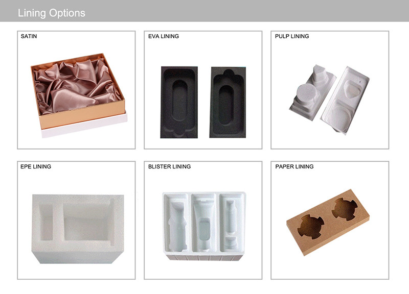 Gift Cosmetic Set Empty Boxes Packaging For Makeup Brushes Packing