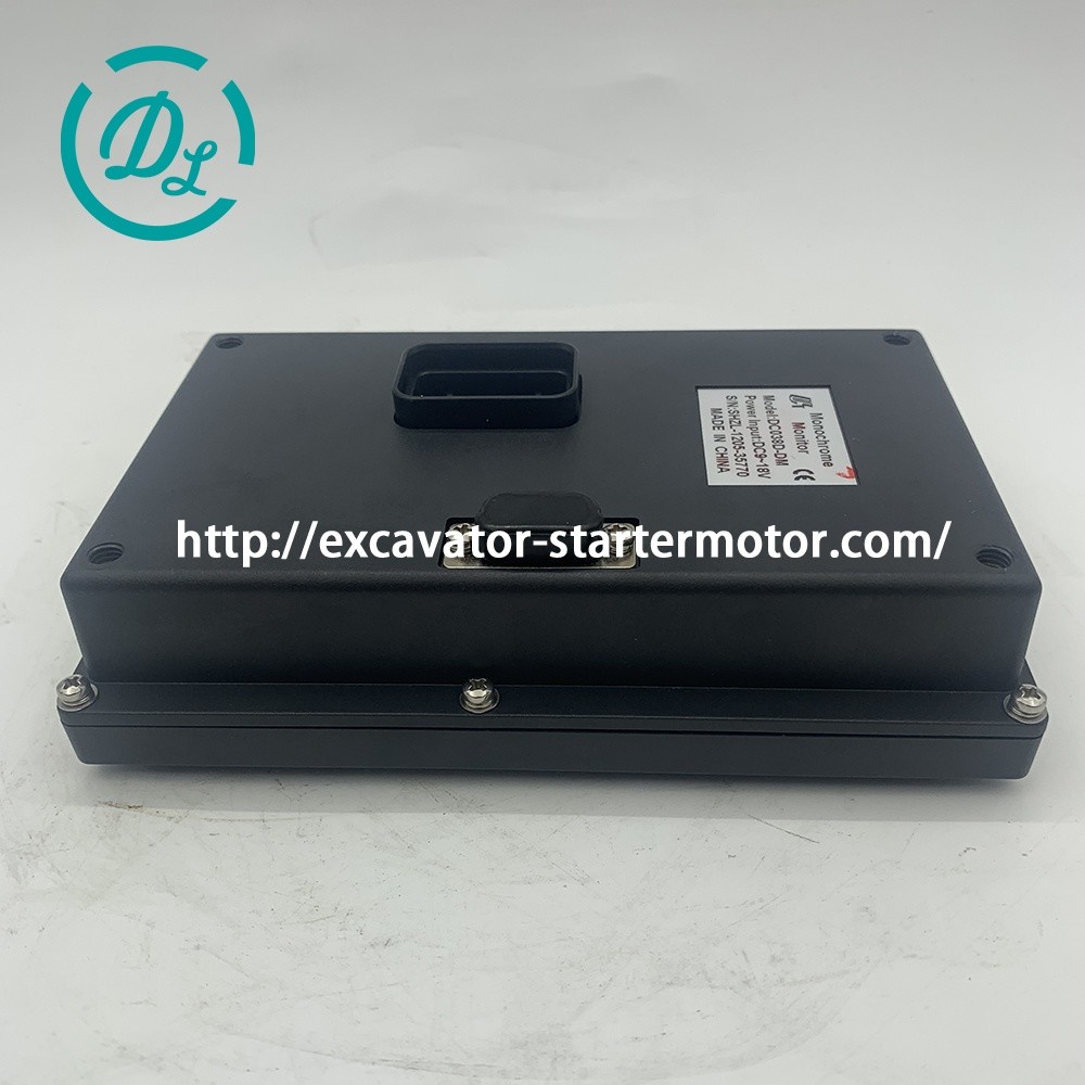 DC038D-DM Monochrome Monitor Display Panel Zoolion ZE85E Excavator