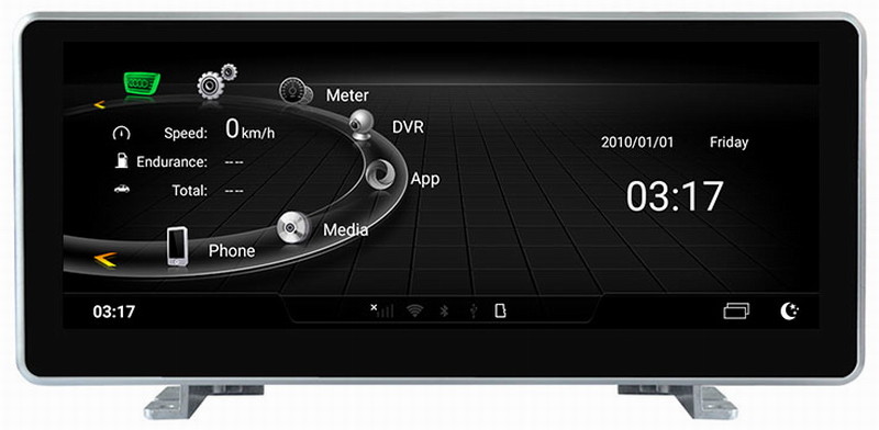 Ouchuangbo gps multimedia player for Audi Q5 2014 support BT MP3 mirror link android 8.0 OS 4+32
