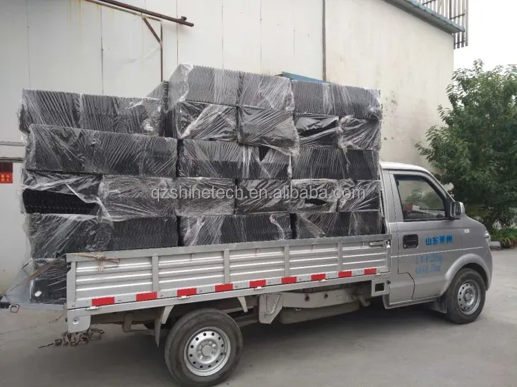 10cm 15cm 20cm Thickness PVC PE Plastic Evaporative Cooling Pad For Greenhouse