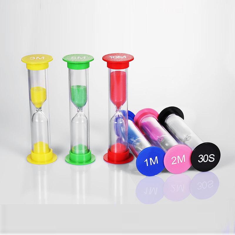 1 2 3 4 5 Minute Mini Sand Clock Traditional Style With Dice