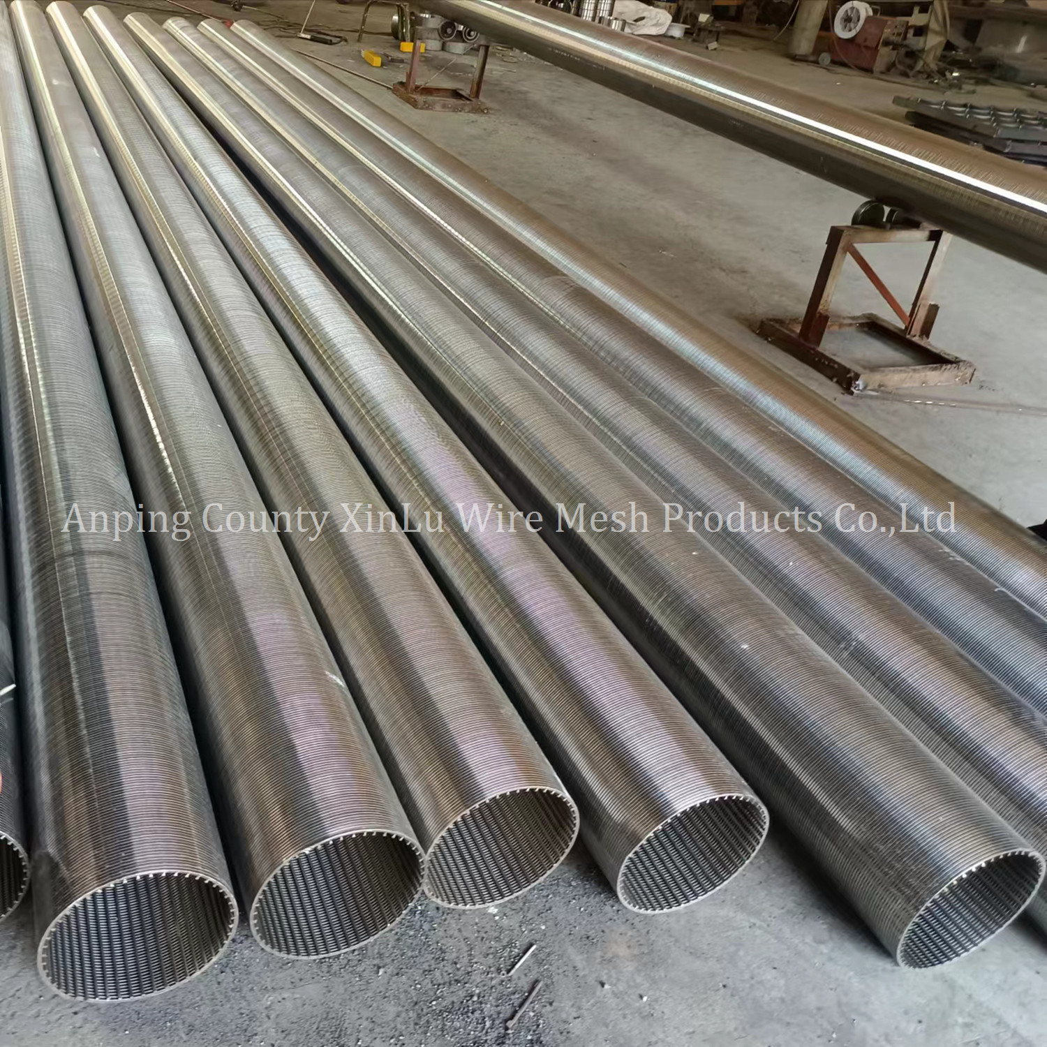 Precise Deep Well Screen Pipe and Filter Johnson Strainer Tube For Water Well Drilling