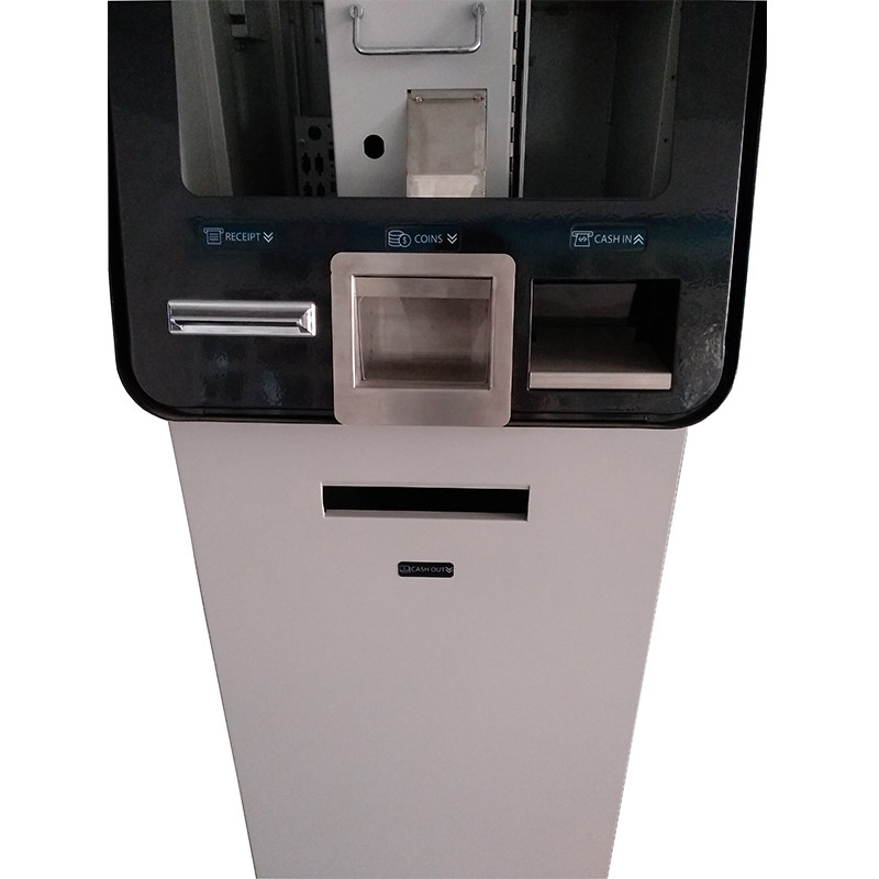 2.7'' CMOS Camera Bank ATMs RFID With Dual Touch Screen Cash Acceptors